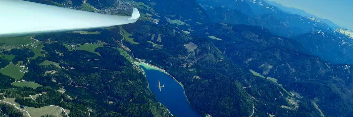 Flugwegposition um 10:49:13: Aufgenommen in der Nähe von Gemeinde Mitterbach am Erlaufsee, Österreich in 2116 Meter